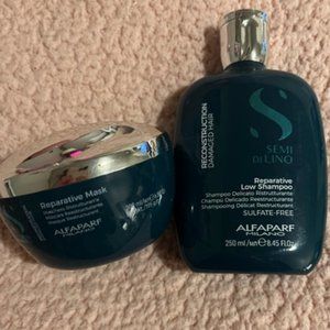 Alfaparf Semi di Lino Reconstruction- Shampoo & Hair Mask